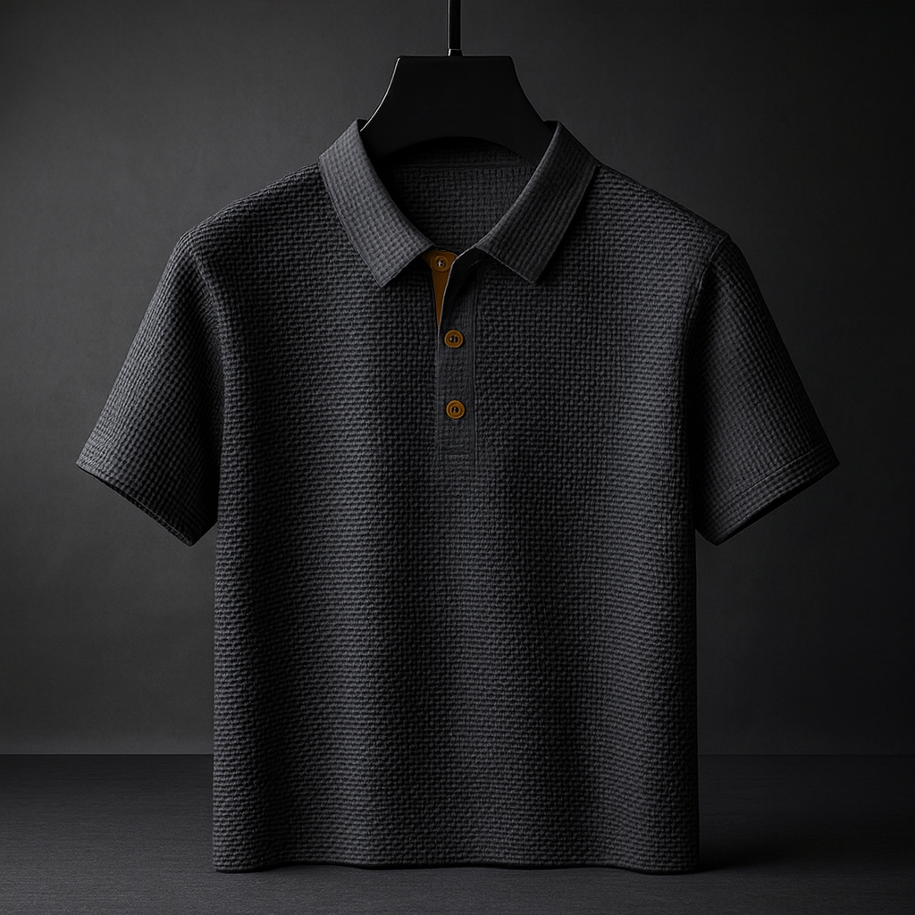 Ulric | Textured Polo Shirt