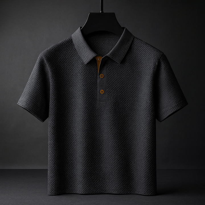 Ulric | Textured Polo Shirt