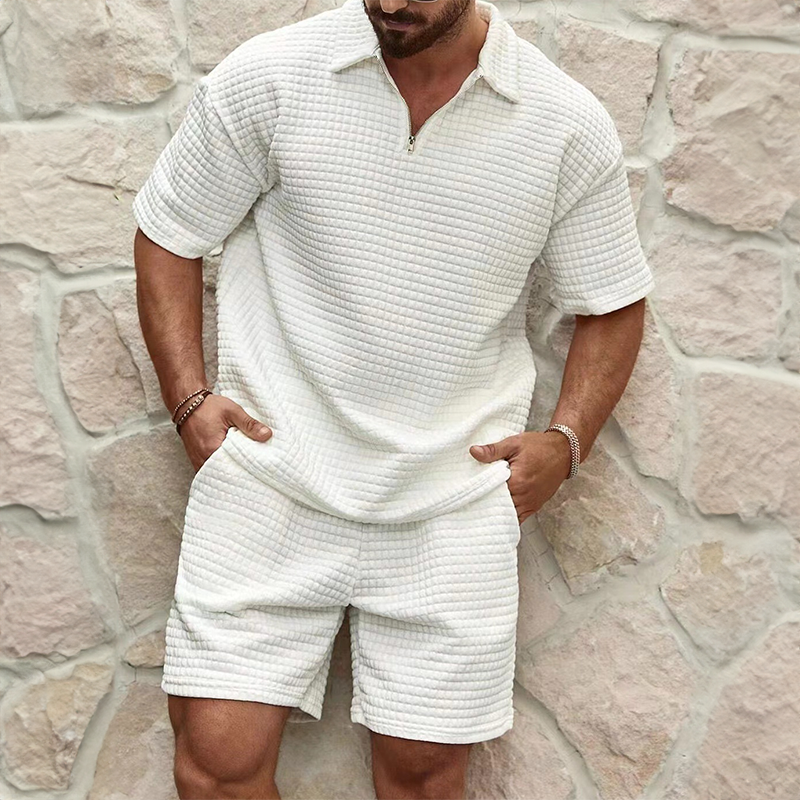 Mateo | Collared Two-Piece Set