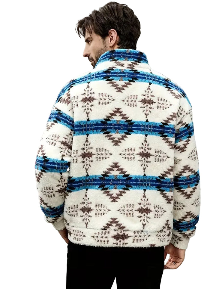 Men's Quarter-Zip Pullover Sweater