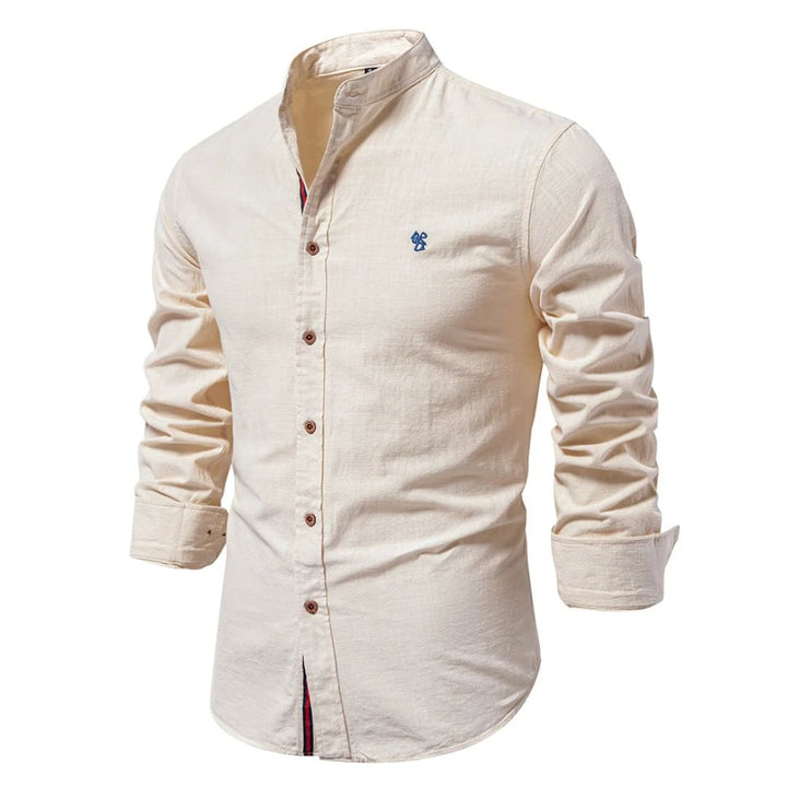 Jude | Button-Front Collared Summer Shirt