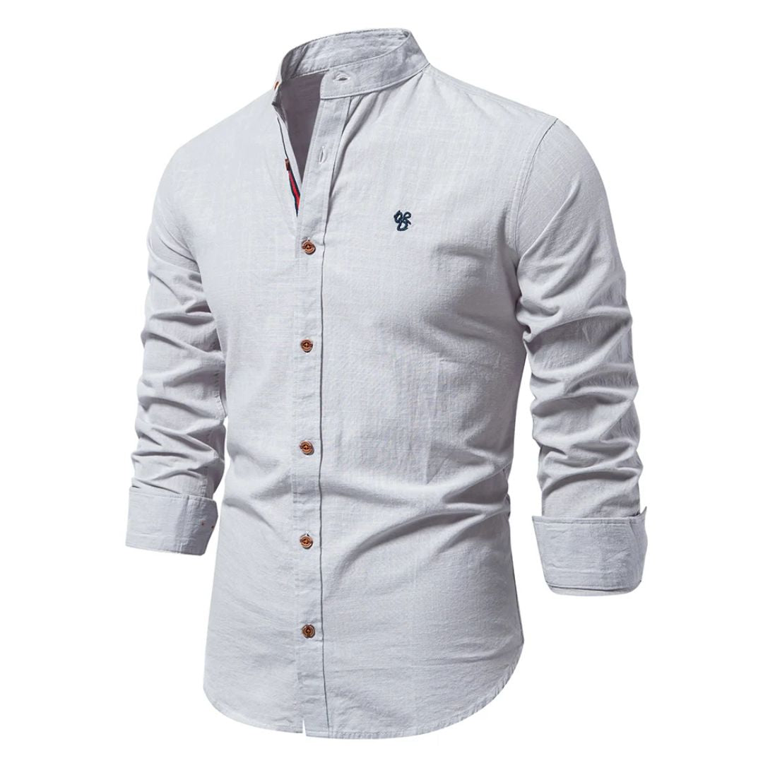 Jude | Button-Front Collared Summer Shirt