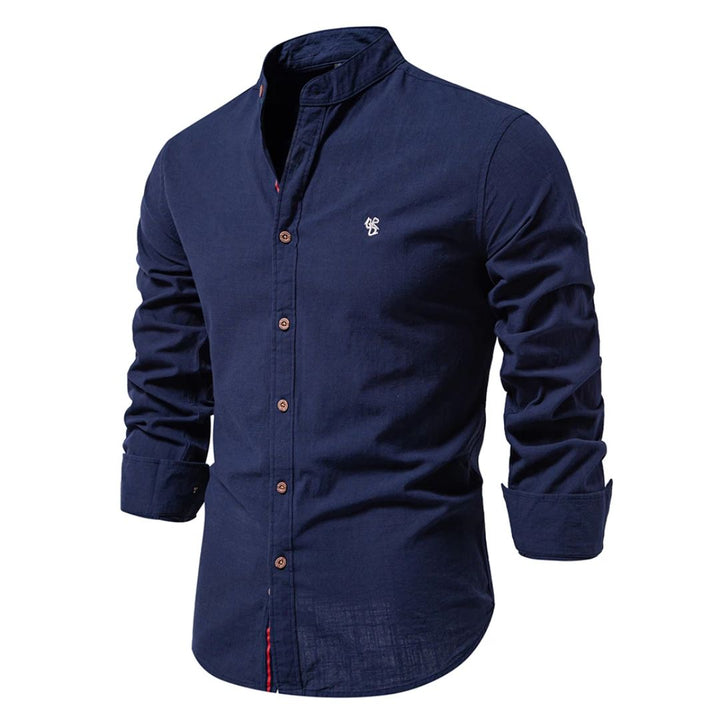 Jude | Button-Front Collared Summer Shirt