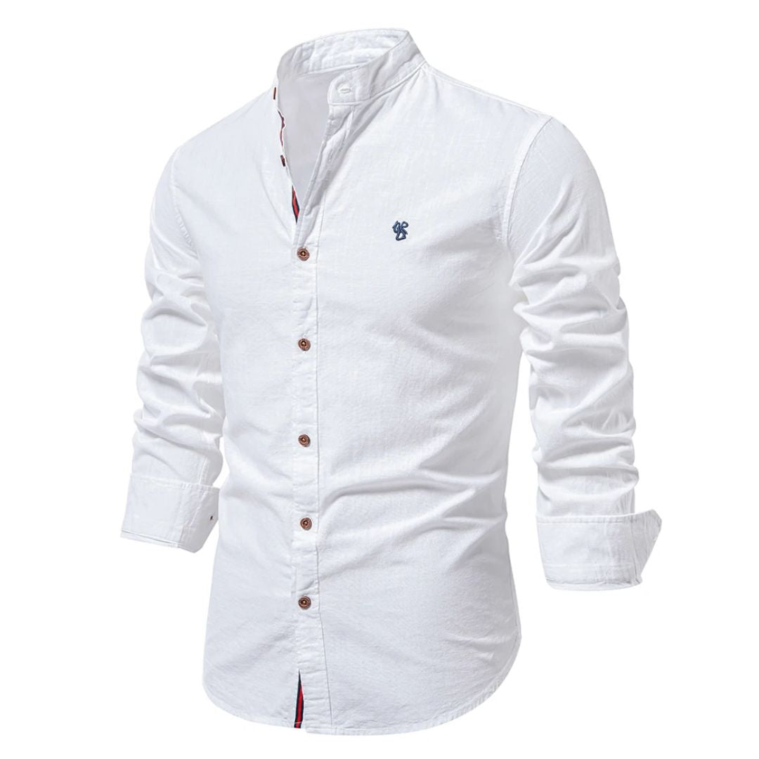 Jude | Button-Front Collared Summer Shirt