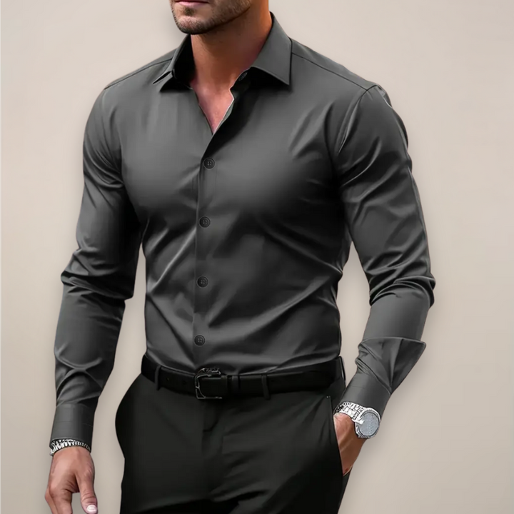 Boris | Button-Front Collared Summer Shirt