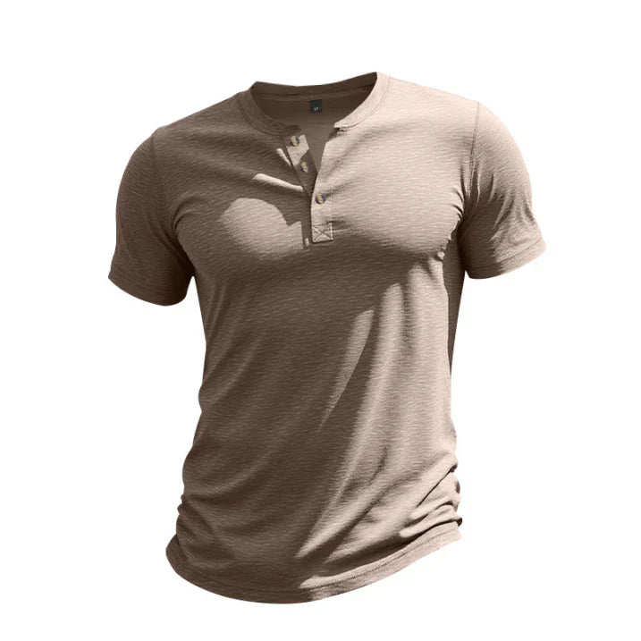 Elliot | Button-Front Collared Summer Shirt