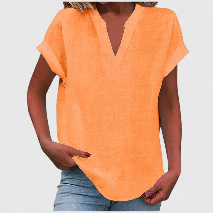 Rowena | V-Neck Blouse