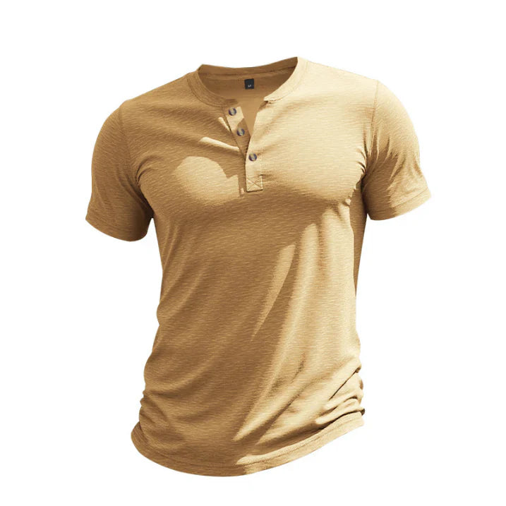 Elliot | Button-Front Collared Summer Shirt