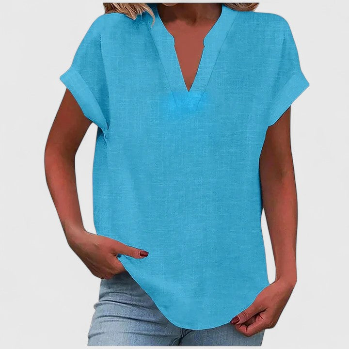 Rowena | V-Neck Blouse