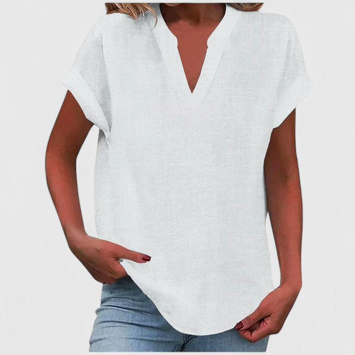Rowena | V-Neck Blouse