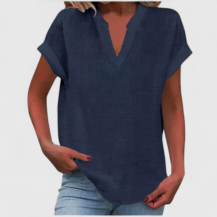 Rowena | V-Neck Blouse