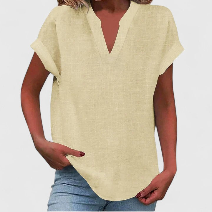 Rowena | V-Neck Blouse