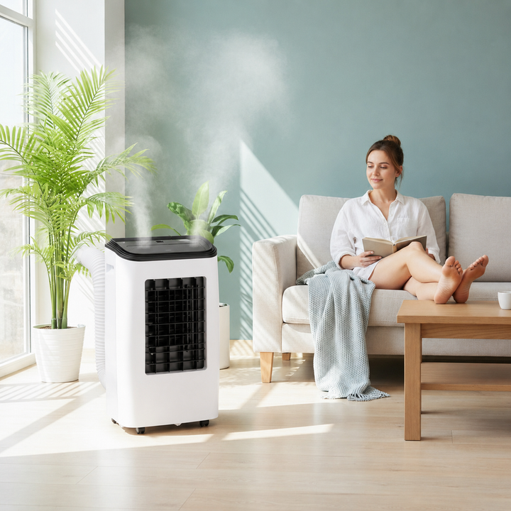 Portable Air Conditioner 12000 BTU| 3-in-1 Air Conditioner, Fan & Dehumidifier | Quiet AC Unit for Rooms up to 51m²