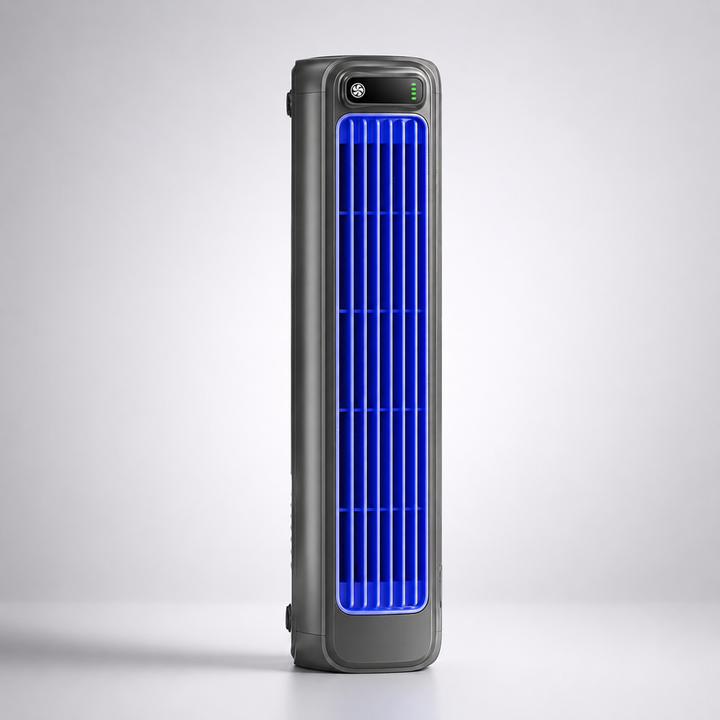 Portable Tower Small Fan Quiet Oscillating Desktop