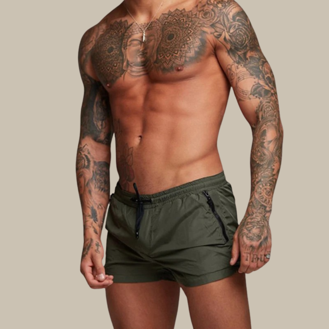 Emile | Drawstring Swim Shorts
