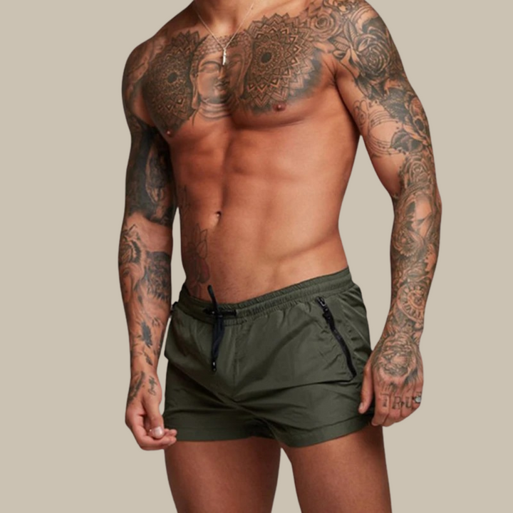 Emile | Drawstring Swim Shorts