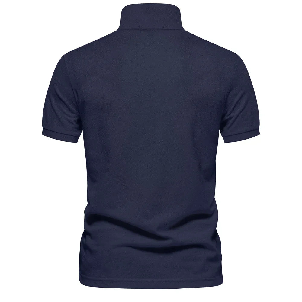 Arthur | Button-Front Polo Shirt
