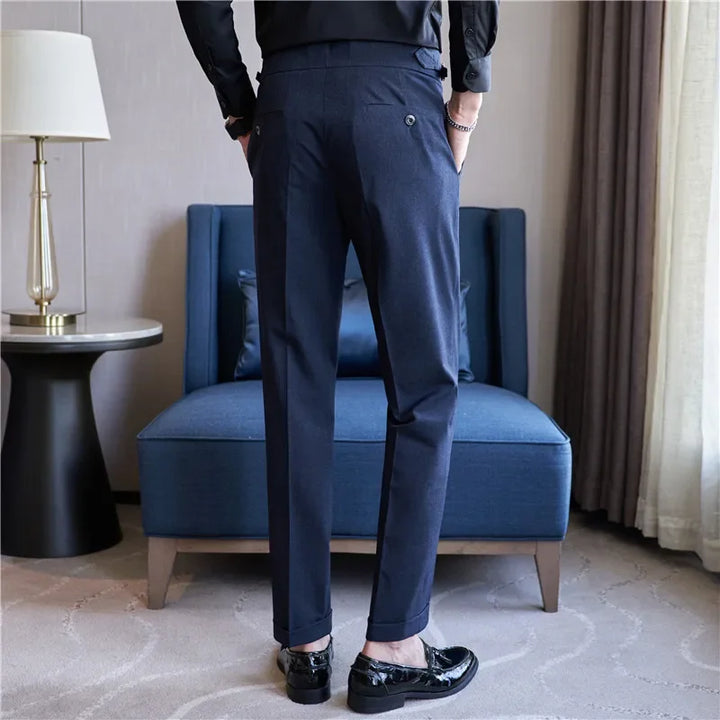 Benedikt | Pleated Trousers