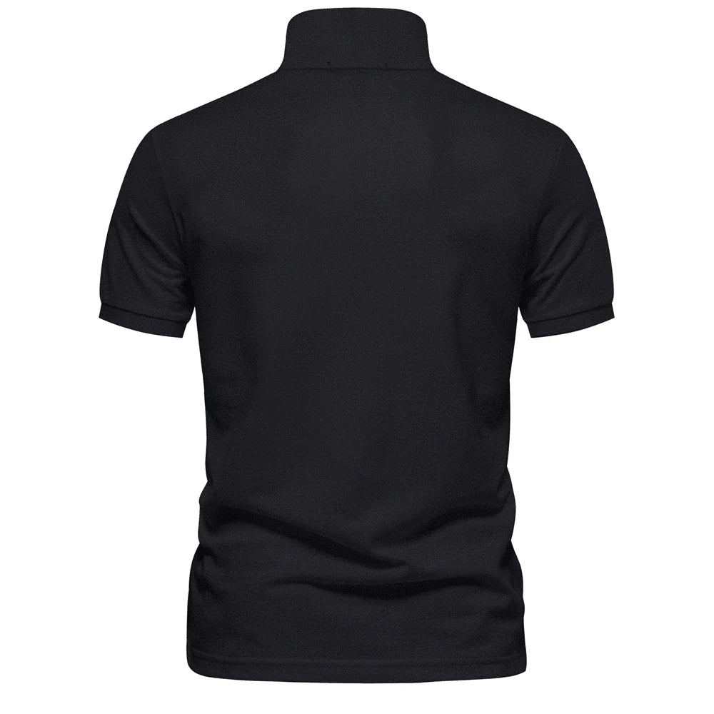Arthur | Button-Front Polo Shirt