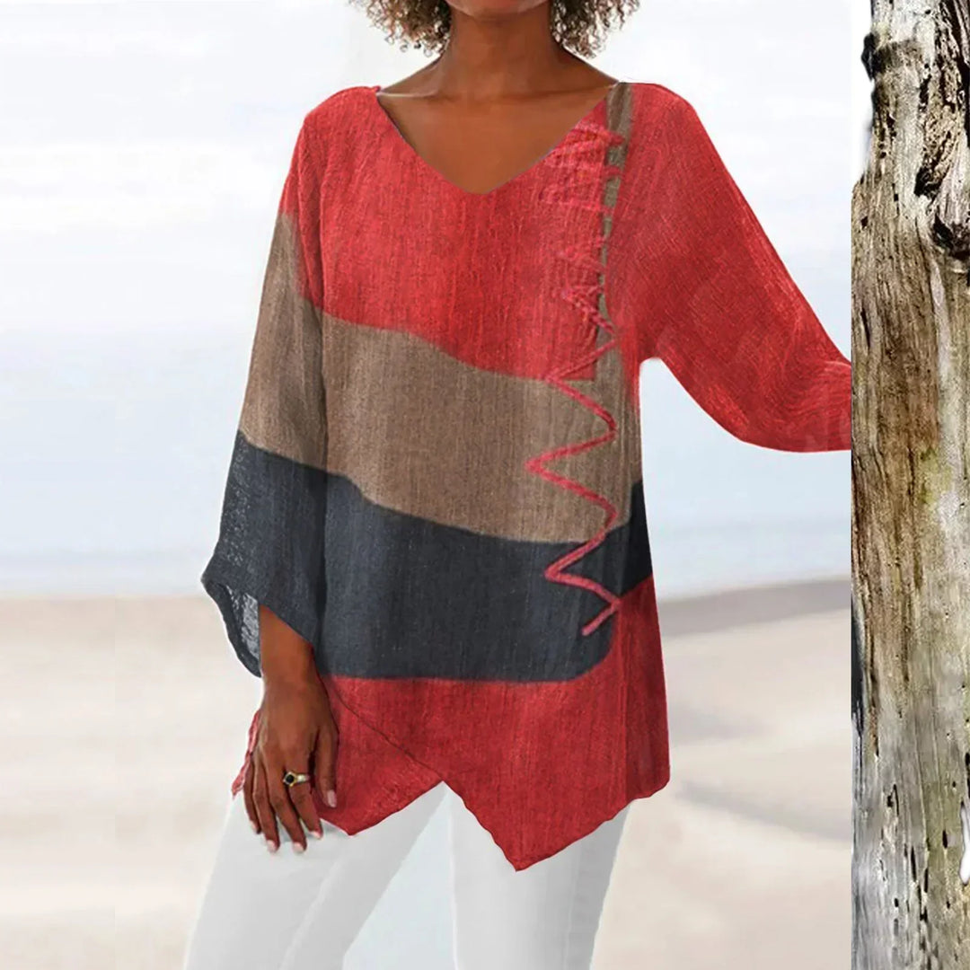 Eira | V-Neck Blouse