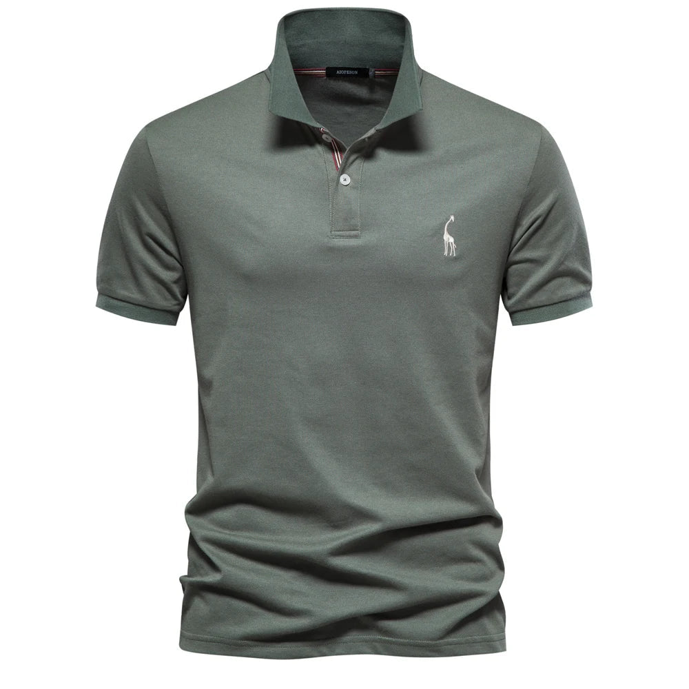 Arthur | Button-Front Polo Shirt