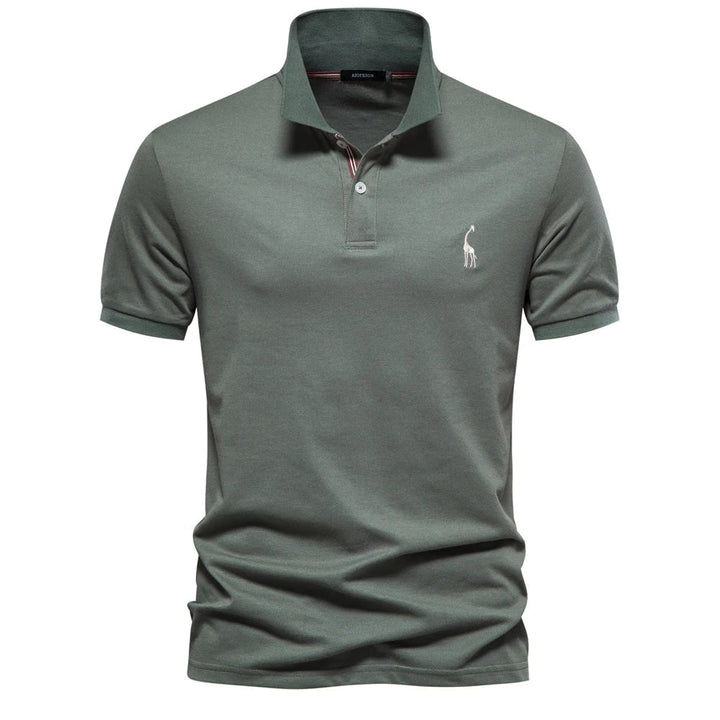 Arthur | Button-Front Polo Shirt