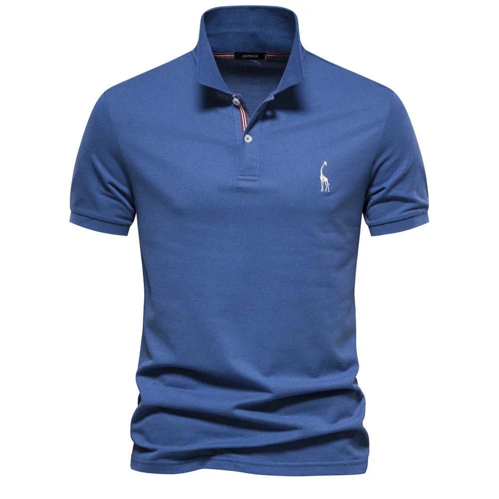 Arthur | Button-Front Polo Shirt