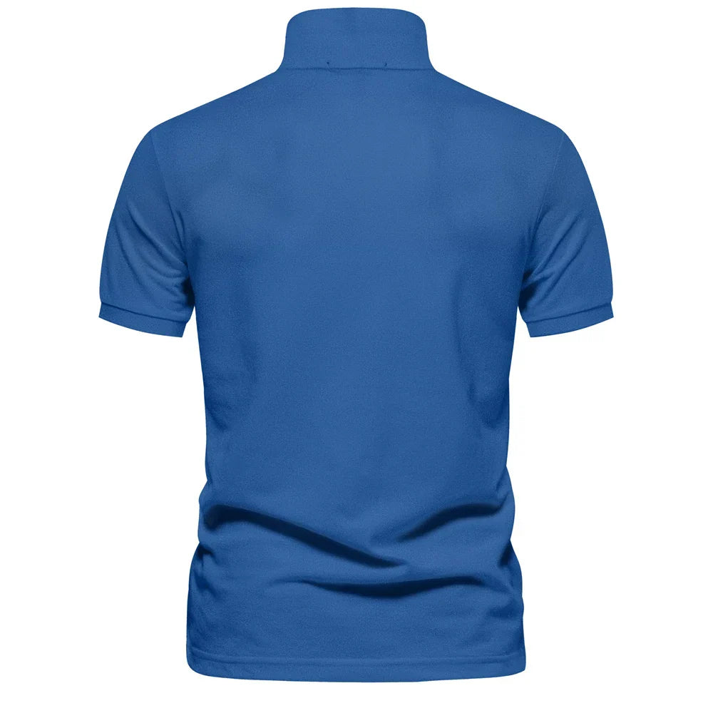 Arthur | Button-Front Polo Shirt