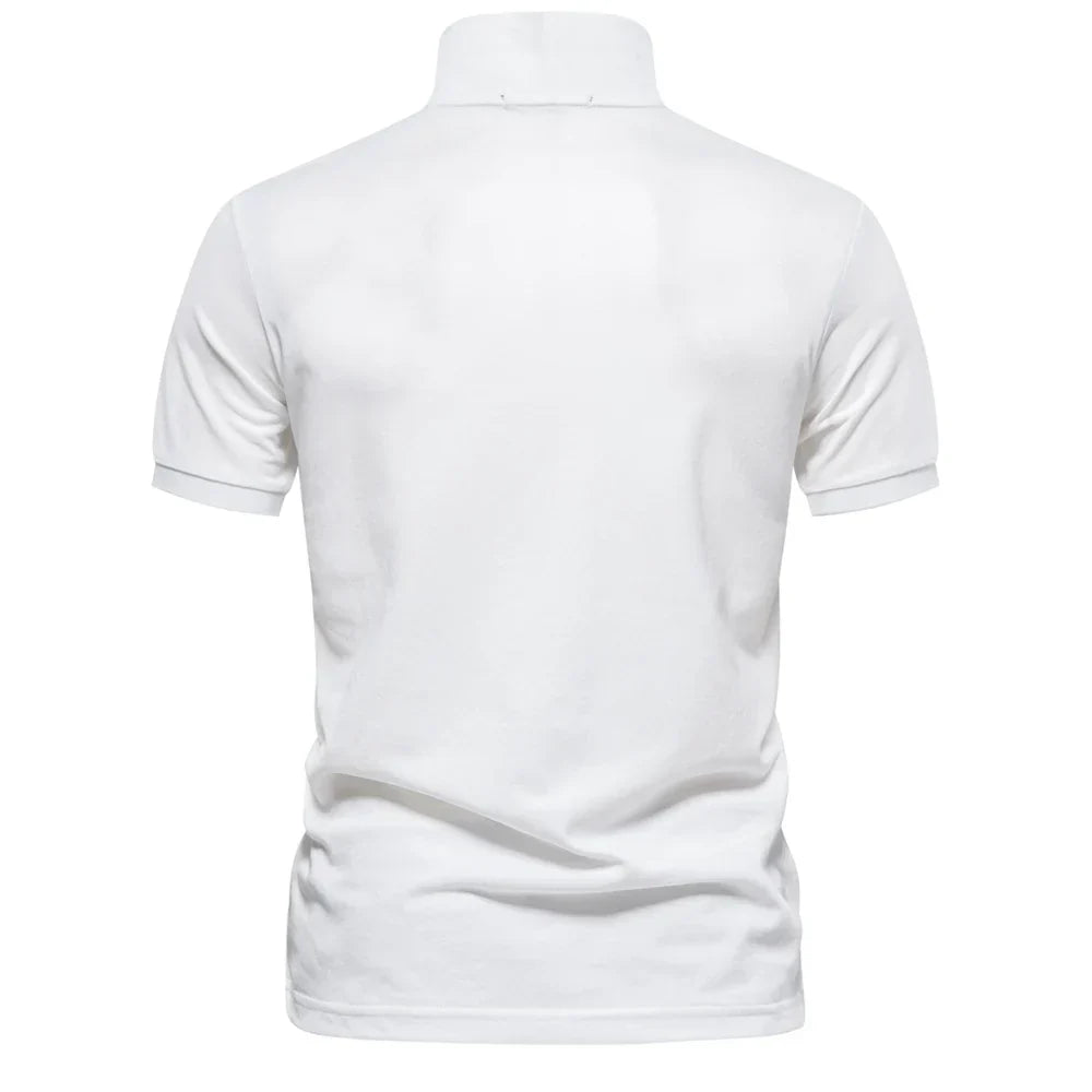 Arthur | Button-Front Polo Shirt