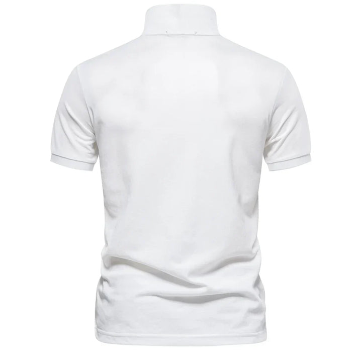 Arthur | Button-Front Polo Shirt