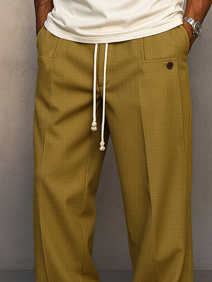 Urban | Drawstring Wide-Leg Trousers