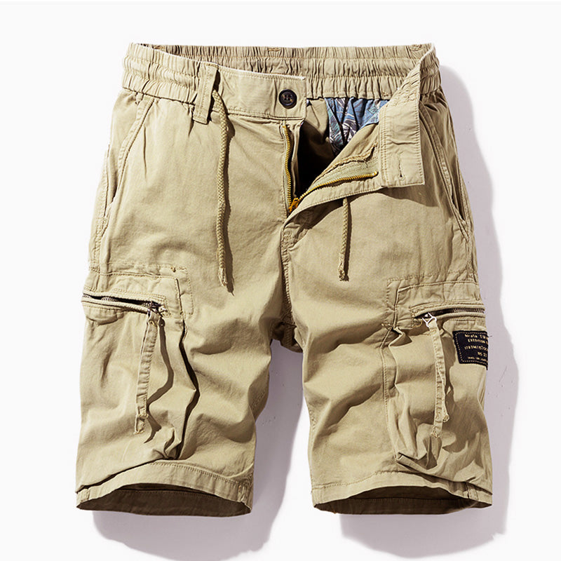 Tobias | Drawstring Cargo Shorts