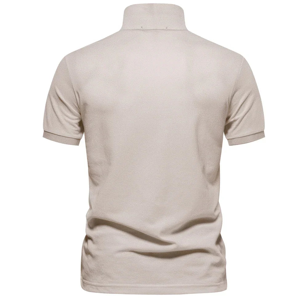 Arthur | Button-Front Polo Shirt