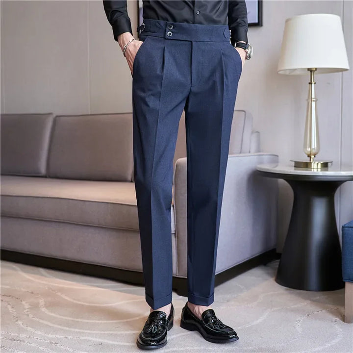 Benedikt | Pleated Trousers