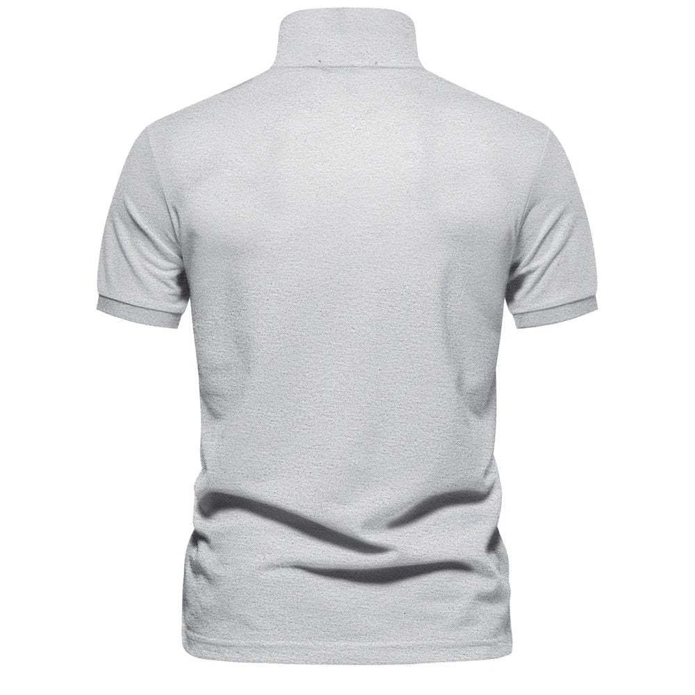 Arthur | Button-Front Polo Shirt