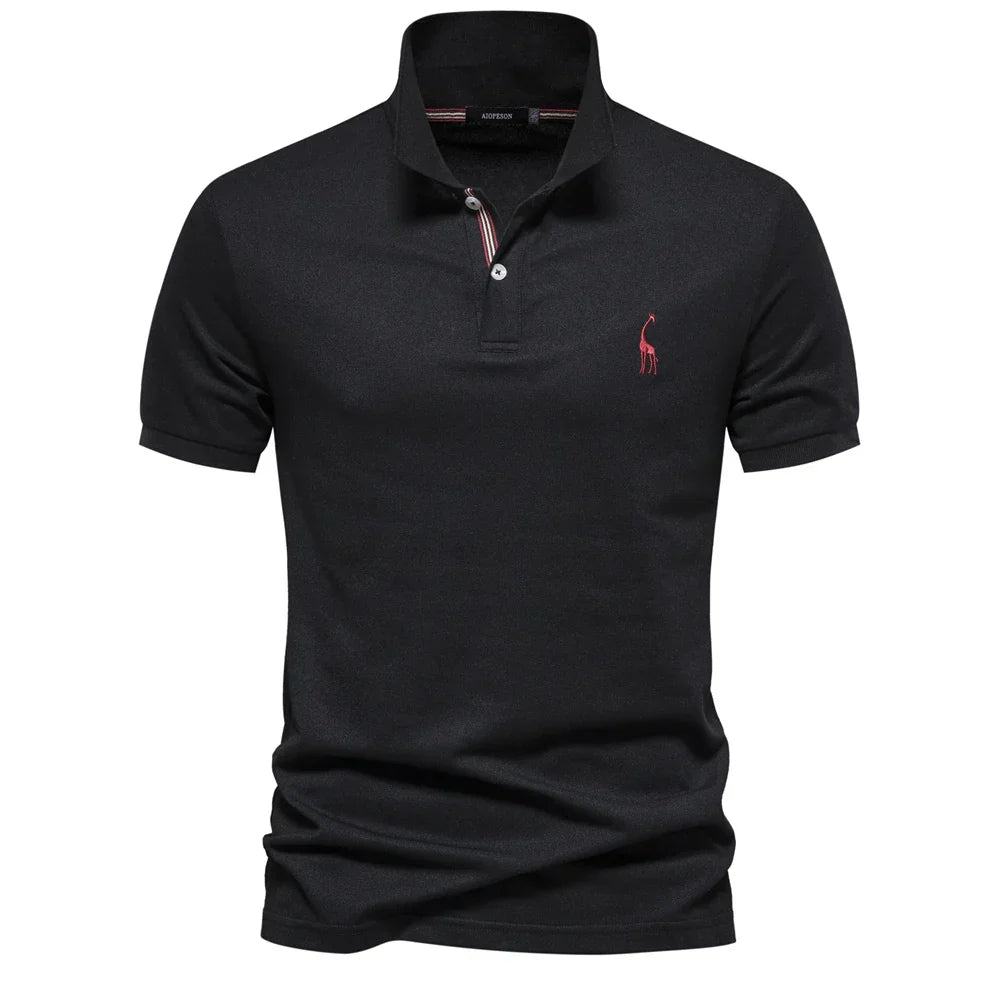 Arthur | Button-Front Polo Shirt