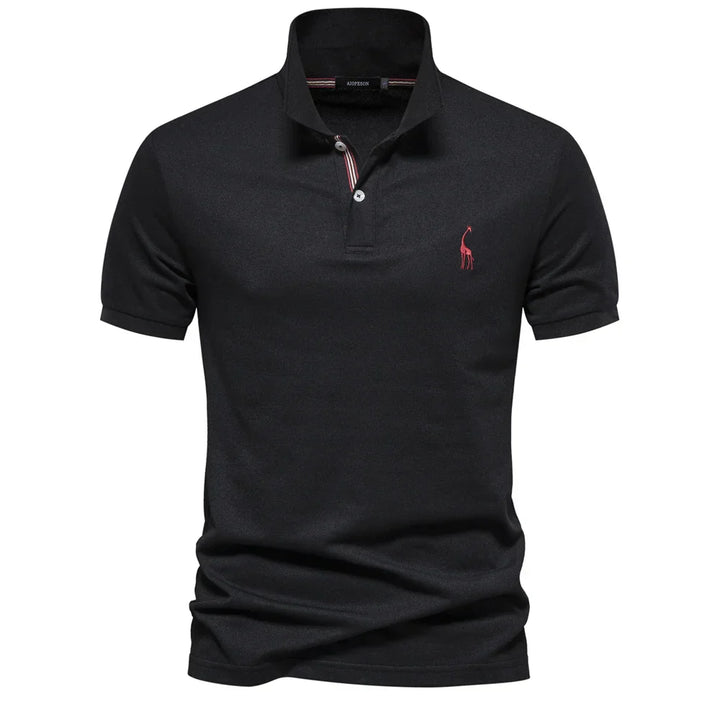 Arthur | Button-Front Polo Shirt