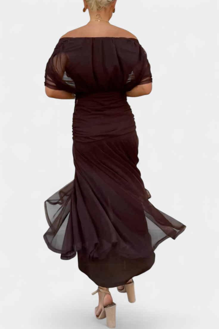 Maren | Floral Pleated V-Neck Summer Dress