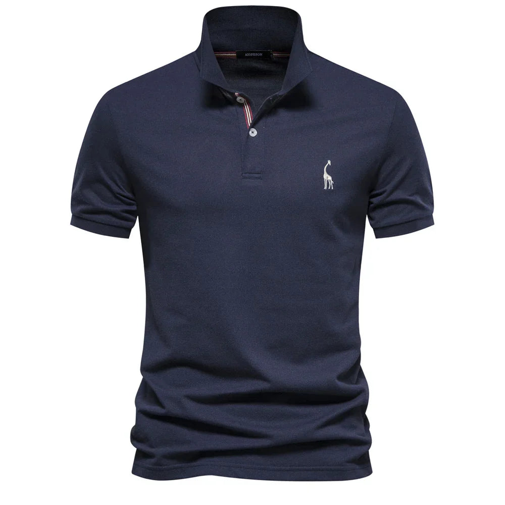 Arthur | Button-Front Polo Shirt