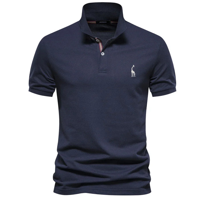 Arthur | Button-Front Polo Shirt