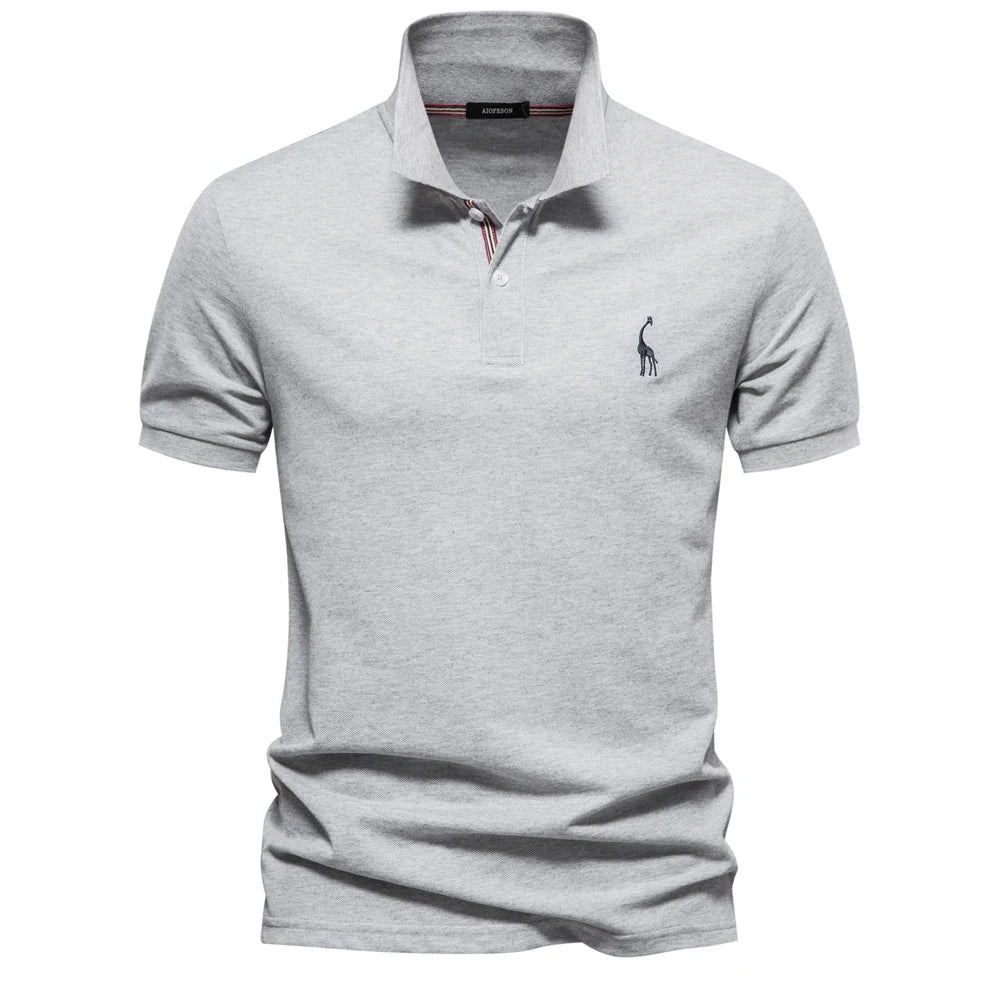 Arthur | Button-Front Polo Shirt