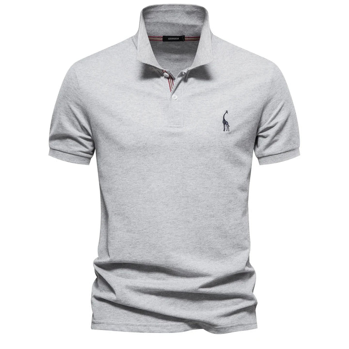 Arthur | Button-Front Polo Shirt