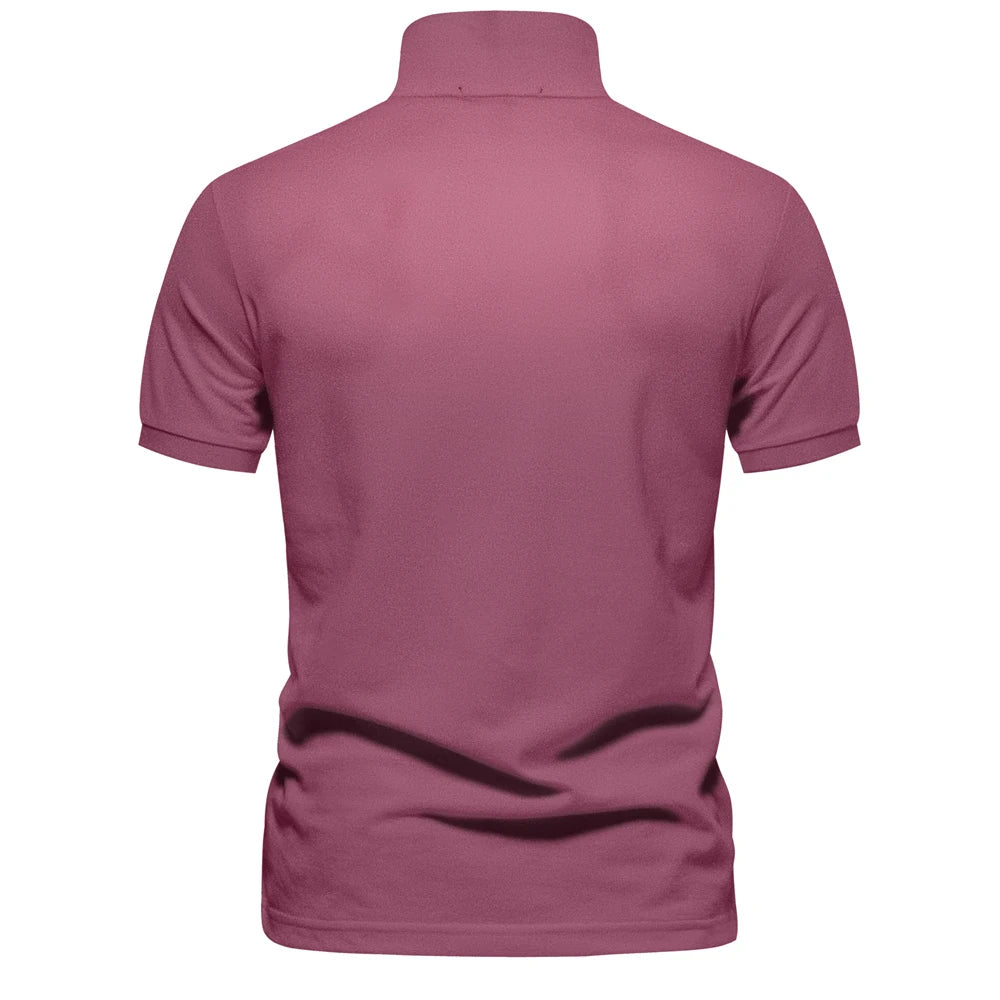 Arthur | Button-Front Polo Shirt