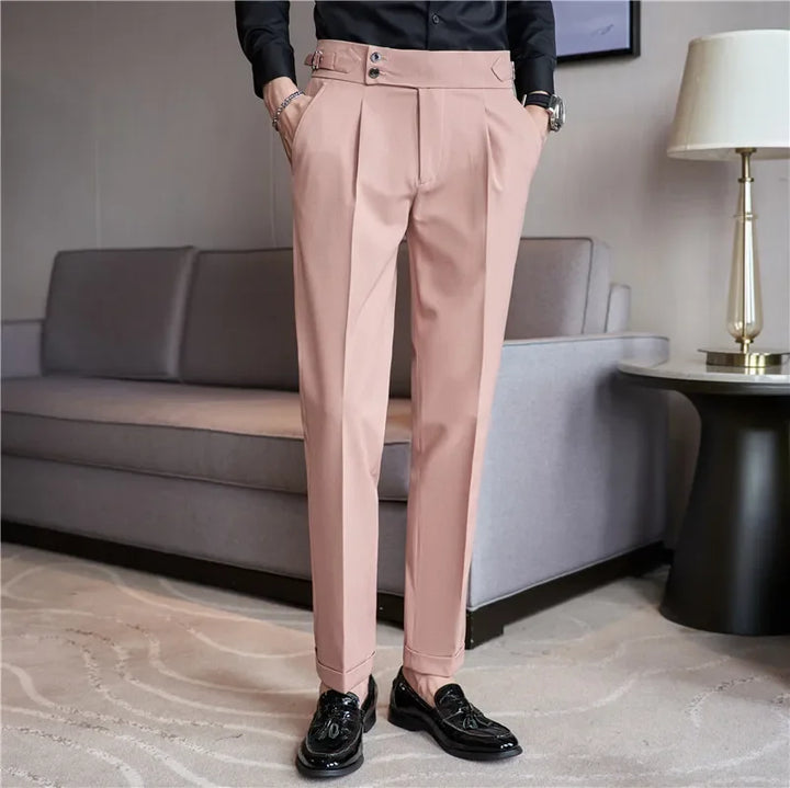 Benedikt | Pleated Trousers
