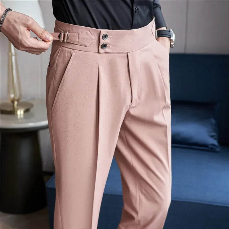 Benedikt | Pleated Trousers