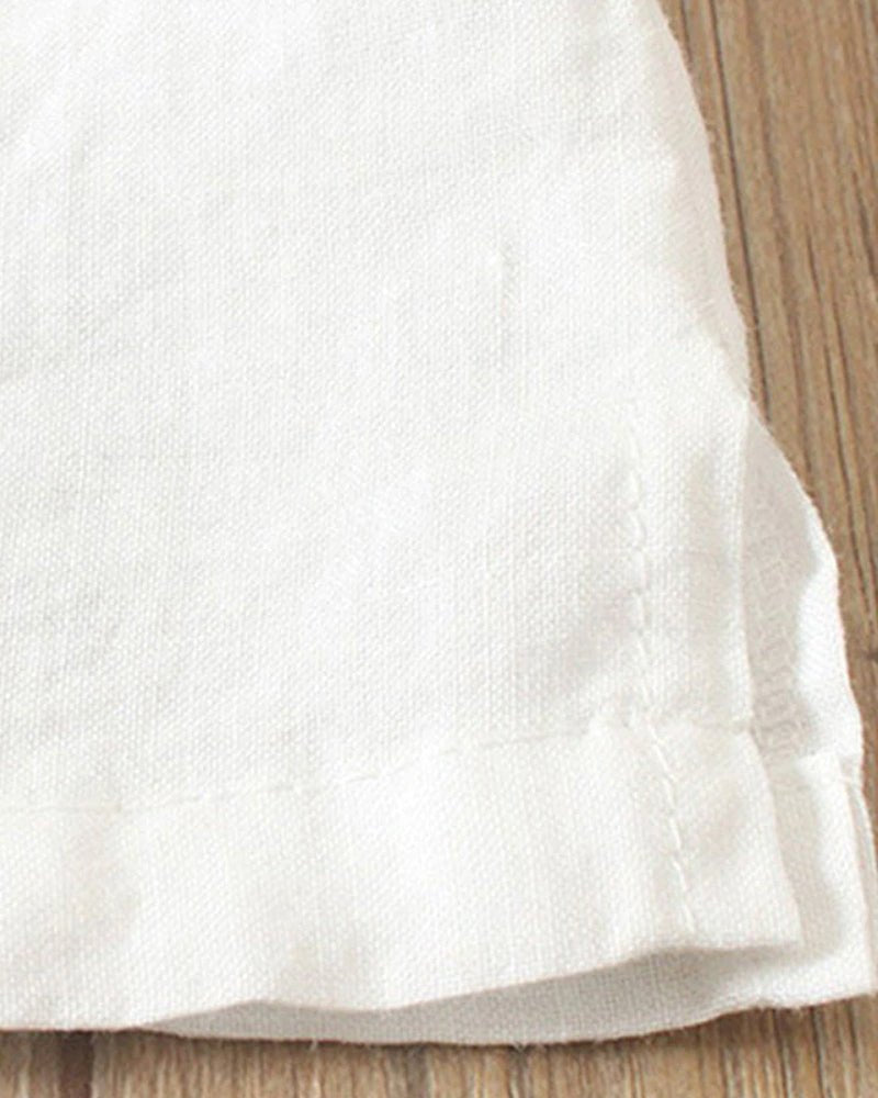 Willa | Wide-Leg Crew Neck Blouse