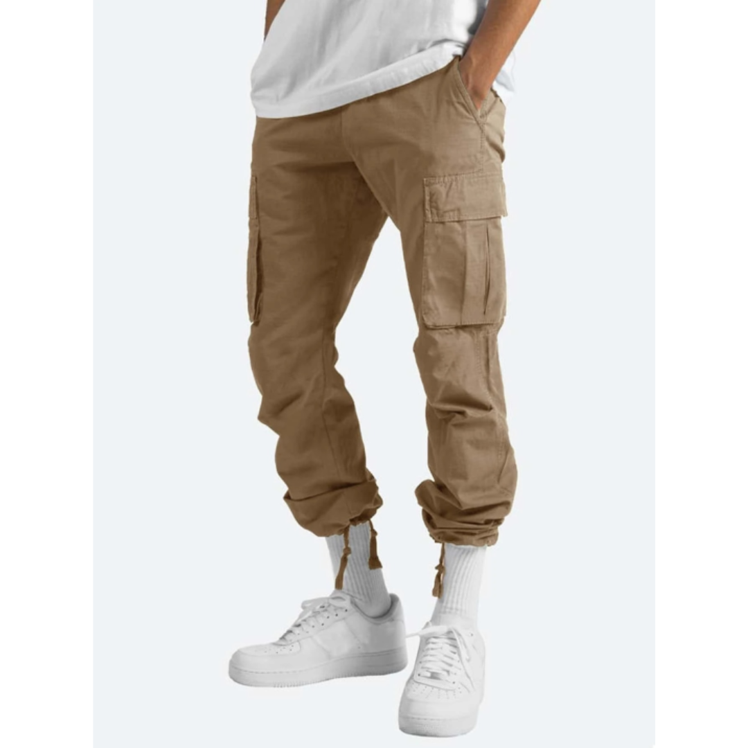 Valentin | Cargo Wide-Leg Trousers