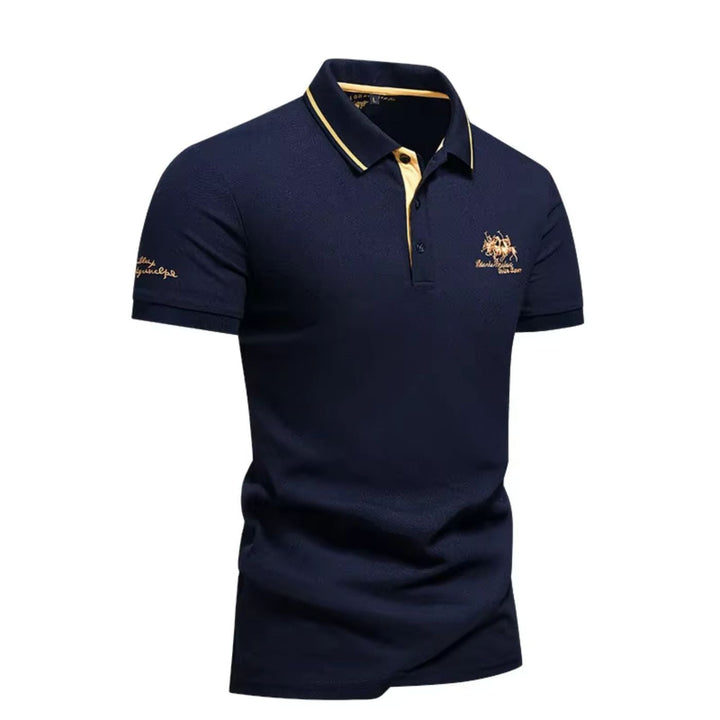 Atticus | Polka-Dot Polo Shirt