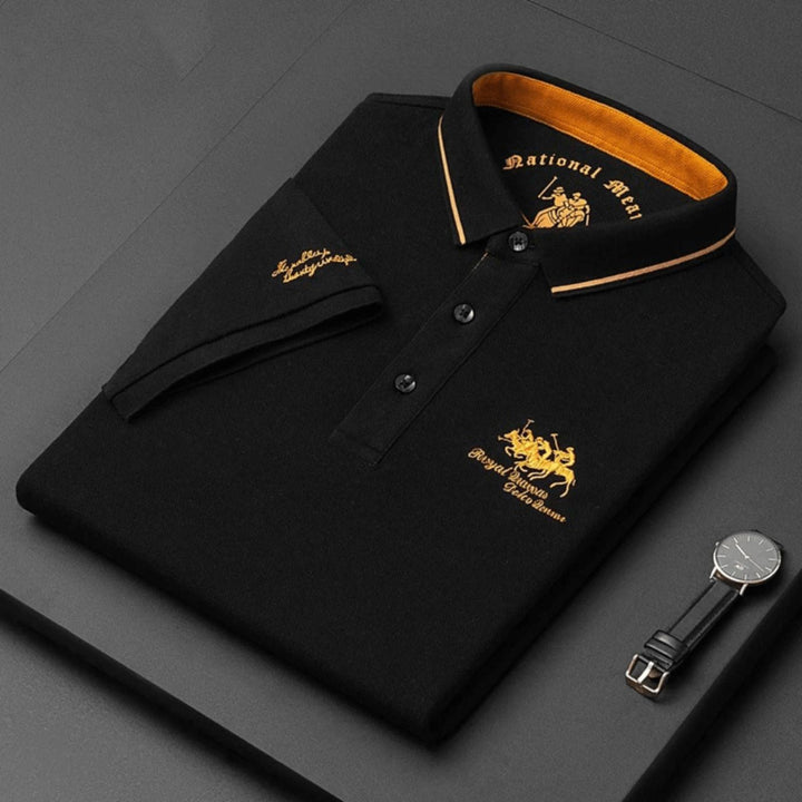 Atticus | Polka-Dot Polo Shirt