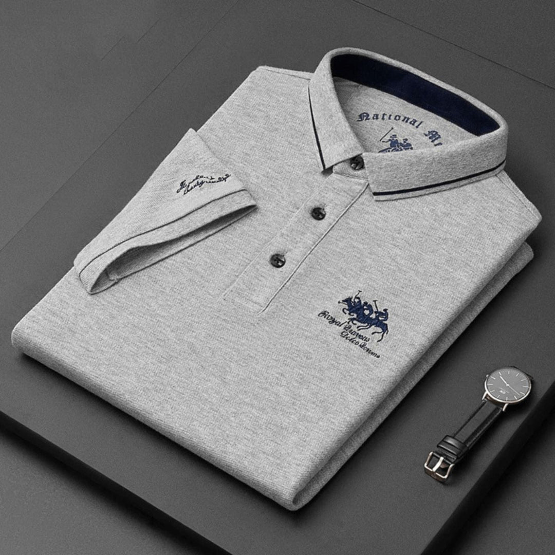 Atticus | Polka-Dot Polo Shirt